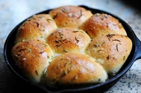 Buttered Rosemary Rolls Recipe Food Recipes Dinner Rolls