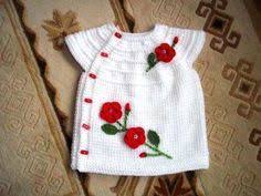 Pin By Hana Dosedelova On Hackovani Knitting Girls Crochet Baby Dress Baby Knitting Patterns