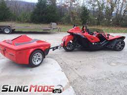 Polaris Slingshot Trailer Hitch W Fender By Bushtec Polaris Slingshot Slingshot Car Slingshot