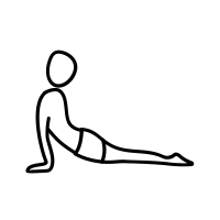 Upward Facing Dog Icons Download Free Vector Icons Noun Project