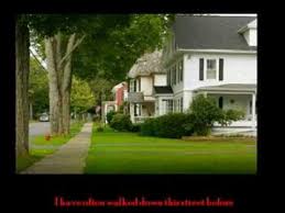 Dean Martin On The Street Where You Live With Lyrics Suburban House House House Exterior