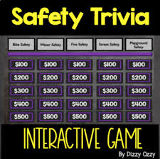 Many were content with the life they lived and items they had, while others were attempting to construct boats to. Safety Trivia By Dizzy Ozzy Teachers Pay Teachers