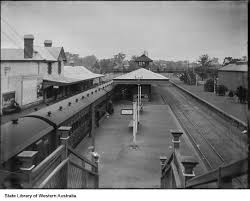 Claremont Railway Station Perth In The 1910s Perth Western Australia Australia History Australian Continent