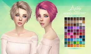 You can even wear headpieces with this hairstyle. Sims 4 Cc Best Short Female Hairstyles All Free To Download Fandomspot