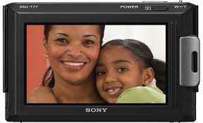 Sony Cyber-shot® DSC-T77 (Silver) 10.1-megapixel digital camera with 4X  optical zoom at Crutchfield