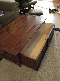 You will create a simple small pallet coffee table and then cut the top in half, leaving one side not nailed down. Rid Of Toys Gaaa Coffee Table Inspiration Diy Coffee Table Diy Toy Storage