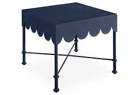 Awning Square Side Table Navy Square Side Table Furniture Table