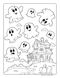 Keep your kids busy doing something fun and creative by printing out free coloring pages. 89 Halloween Coloring Pages Free Printables