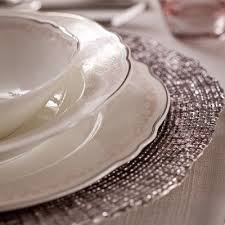 Infinity Fume Gumus Kaplama Supla Suplalar Karaca Tableware Table Service Plates