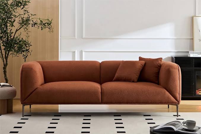 Straight line sofa