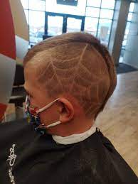 Spider Web Hair Design Spider Web Hair Design Shaved Design Spider Web Hair