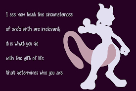 After mewtwo witnessed ash sacrifice his life (and die in the process) to stop the pokémon and their clones from fighting, he realized his error and said this quote to mew. Now I See Mewtwo Quotes Quotesgram