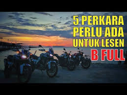 380 nak buat lesen motor tengok video ini tips ambil lesen. Motor Baru Upgrade Lesen B Full 5 Perkara Perlu Ada Youtube