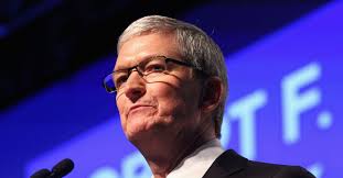 In 2014, he took in a salary of $14 million. Apple Cut Tim Cook S Total Pay 15 Percent Last Year As It Missed Its Sales And Earnings Goals Vox