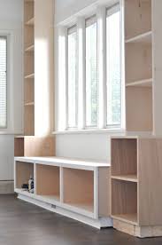 Diy Window Seat And Built Ins Project S Started House Updated Diy Window Seat Window Seat Kitchen Remodel Bedroom Bookcase might be the perfect solution for your storage needs.