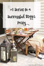 The secret venue, with window blinds down, was accessed via an apartment block. 1 Secret Tip To Hosting A Successful Dinner Party Celebrations At Home