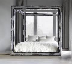 Curated nomad lauren grey kingsize metal canopy beds home includes floor plans lauren grey canopy bed from the best place to next sku boltz steel topbrackets amazing finelymade. Paul Evans Custom King Sized Argente Canopy Bed Usa Todd Merrill
