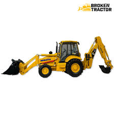 Komatsu WB140-2 Backhoe Loader