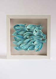Ceramic Wall Art Ceramic Fish Art Sculptural Pottery Tile Wall Hanging Modern Nautical Home Decor Pastel Wall Decor Gift For Home Ceramic Wall Art Ceramic Fish Pottery Art