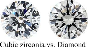 differences between cubic zirconia and diamond