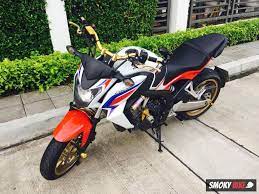 มอเตอร ไซค ม อสอง hot sale ขาย honda cb650f พ เศษแม กทอง smokybike ขาย