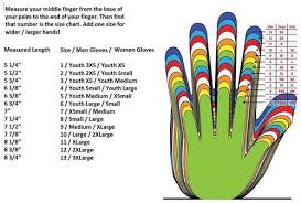 fly racing gloves size chart images gloves and