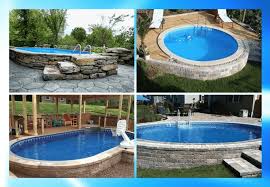 We even have a low price guarantee, so you'll feel comfortable knowing you got the very best above ground pool kit price. Semi Inground Pools Semi Inground Pool Dealer In Fort Smith
