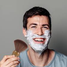 Shaving Brush For Beard And Mustache Grooming Male Personal Care Wooden  Handle