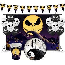 Maybe you would like to learn more about one of these? Nightmare Before Christmas Birthday Party Decorations Game Sally Theme Supplys Banner Cups Disposable Party Tableware Aliexpress