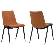 Glamour Home Aras Upholstered Dining Parsons Chair Set Of 2 In 2020 Chair Chair Set Parsons Chairs