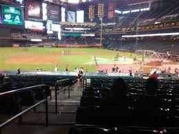 chase field section 127 home of arizona diamondbacks