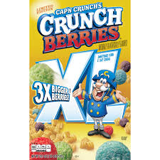 Maybe you would like to learn more about one of these? Cap N Crunch S Crunch Berries 20 1 Oz Box Walmart Com Walmart Com