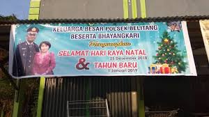 Baliho natal | alasan terlarangnya ucapan selamat natal. Polsek Belitang Pasang Spanduk Ucapan Selamat Natal Dan Tahun Baru 2019 Indotimur