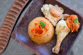 Amiwo Au Poulet Benin Afrique De L Ouest Ma Cuisine Bleu Combava Recettes De Cuisine Cuisine Recettes D Afrique