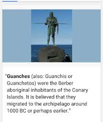 Guanches Archipelago Canary Islands Island