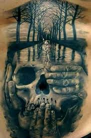 Skull Tattoo Ideas And Much More On Our Site Skulls Drawing Skull Evil Skull Tattoo