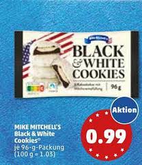 Eine große auswahl an produkten von paul mitchell hier im onlineshop. Mike Mitchell S Black White Cookies 96g Angebot Bei Penny