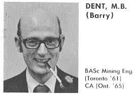 Barry DENT Obituary (1939