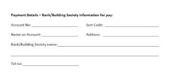 So that it is easier to contact the person you are writing the letter to. How Can I Create Section For Bank Details