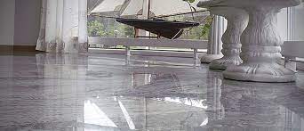 Marble floor tile decor 300mm x 300mm green / grey tumbled marble. Marble Flooring Installation Services Marble Polishing Dubai