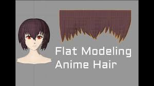 40 coolest anime hairstyles for boys & men [2020 12. Flat Modeling Anime Hair Blendernation