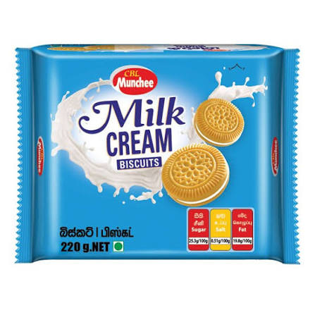 Milk CreamB biscut 220g
