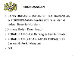 Mohd adalah dicadangkan hanya produk utama sahaja yang. Cukai Barangan Dan Perkhidmatan Ppt Descargar