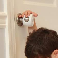 Amazon Com Door Knob Covers 4 Pack Child Safety Cover Child Proof Doors By Jool Baby Baby