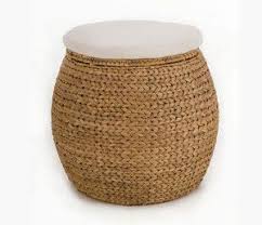 Sitzhocker Wasserhyazinthe Kuno Hocker Mit Stauraum Sitzhocker Hocker