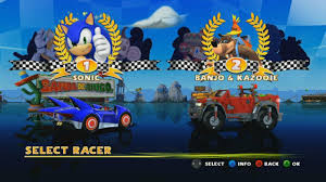 Finishing the first five grand prix (start on easy) will unlock five mirror . Sonic Sega All Stars Racing
