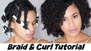 Here are three of my simple tips and tricks for hiding layers in your braids. Braid And Curl Tutorial On Natural Hair With Hair Yum Youtube