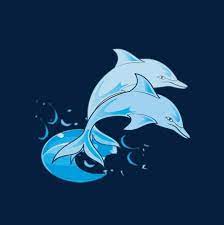 بلو دولفين art dolphins anime