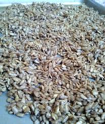 Each sunflower seed is covered in a layer of sweet chocolate then coated with a colorful candy shell to make a unique snack that is delicious at any time of day! Candied Sunflower Seeds Baking Crumbs
