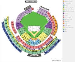 Thank you for filling in this chart. Nationals Park Washington Dc Seating Chart View